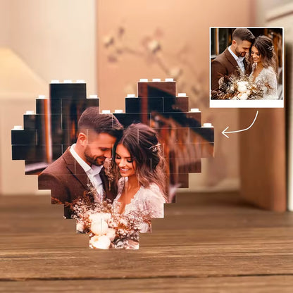 Couple Brick Heart