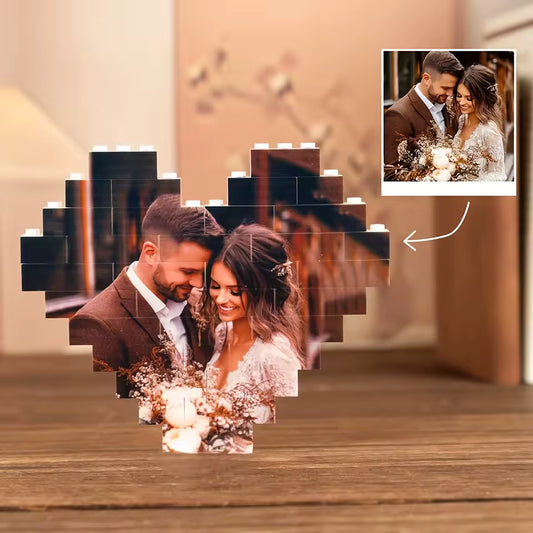 Couple Brick Heart