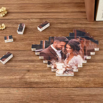 Couple Brick Heart