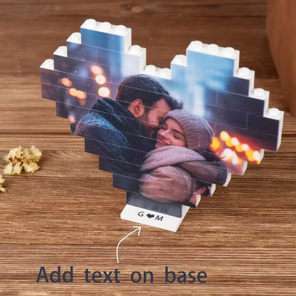 Couple Brick Heart